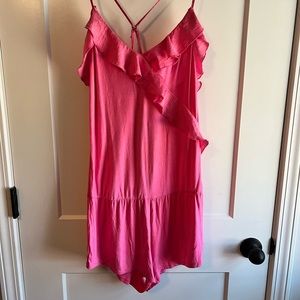 Betsey Johnson shorts romper with tag on